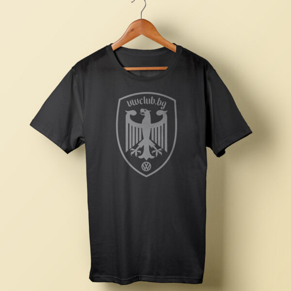 Тениска VWclub Adler сива